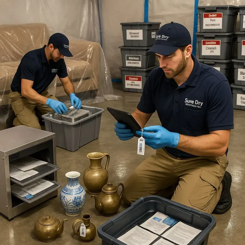 Content Protection and Restoration process in Eastwood, MI